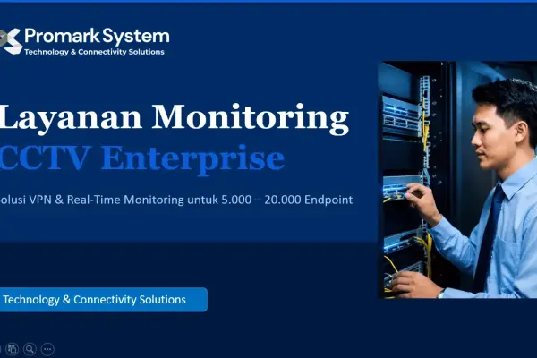 Managed Service Monitoring CCTV Enterprise: Solusi Real-Time Ribuan Endpoint Tanpa Lisensi