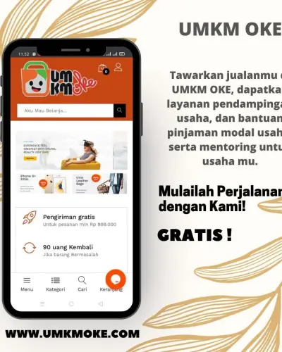 Marketplace UMKMOKE – Ecosystem E-Commerce, Fintech & Logistik Terintegrasi