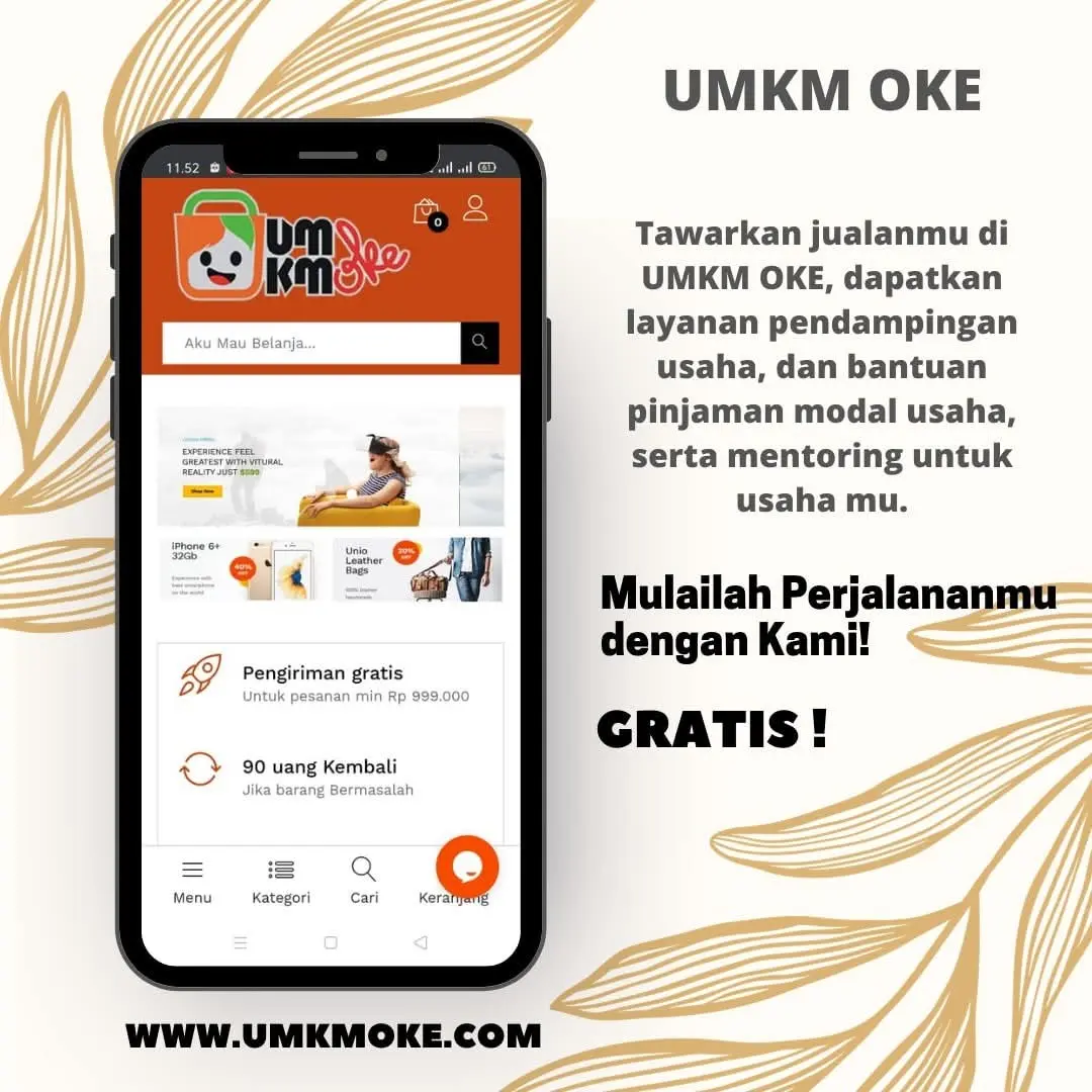 Marketplace UMKMOKE – Ecosystem E-Commerce, Fintech & Logistik Terintegrasi